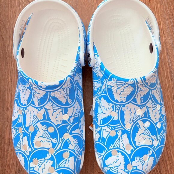 Big Kid Classic CROCS Venetian Blue Size J5/M5 - Picture 6 of 10